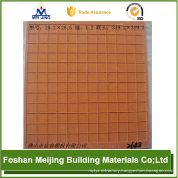 deffiernet style and size mosaic plastic mould as manufacturer